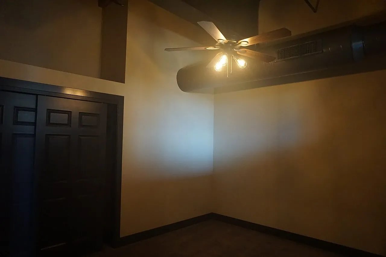 Unfurnished room viewed during Doors Open Milwaukee in September 2025